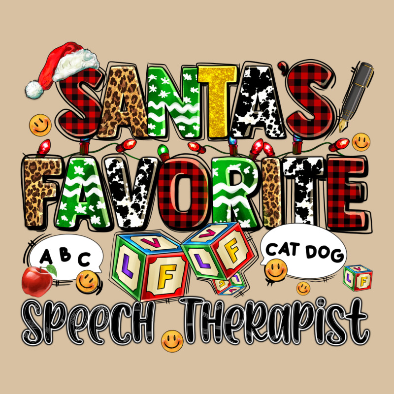 Santas Favorite Speech Therapist Heavyweight Hoodie by AdoDesignShop | Teevron