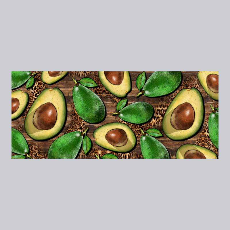 Avocados With Wood And Leopard Background 15 Oz Mug Heavyweight Sweatshirt by BarkalooDesign | Teevron