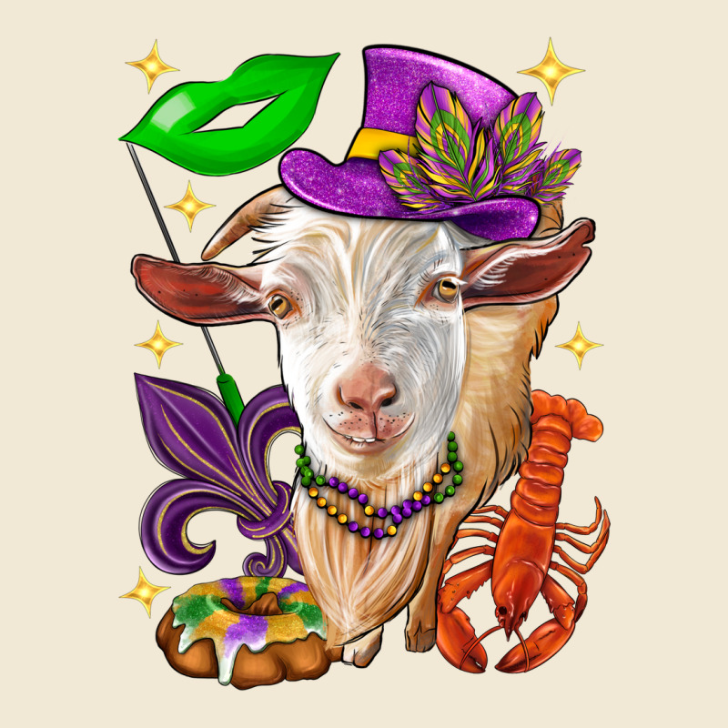 Mardi Gras Goat Premium Tee by HowdyJamesFarm | Teevron
