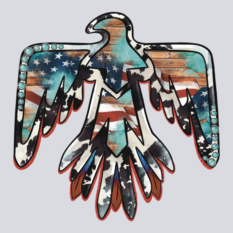 American Flag Thunderbird Zipper Hoodie by BarkalooDesign | Teevron