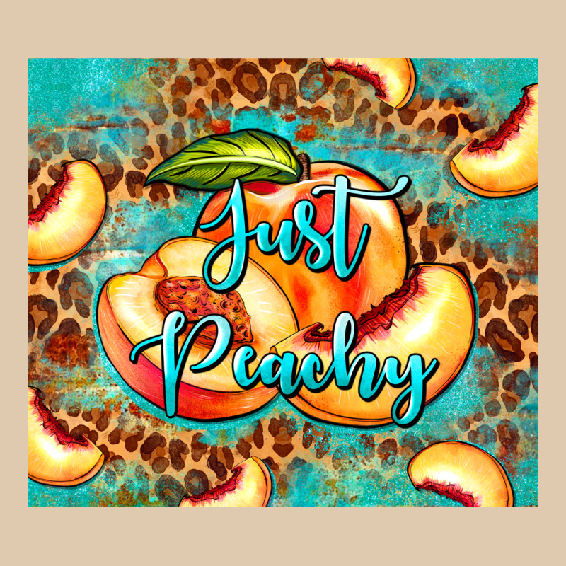 Just Peachy Peach Tumbler Heavyweight Sweatshirt by BarkalooDesign | Teevron