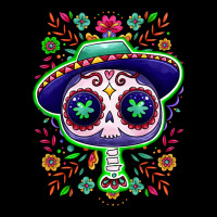 Mexican Day Of Dead Sugar Skull Heavy Core Tee | Teevron