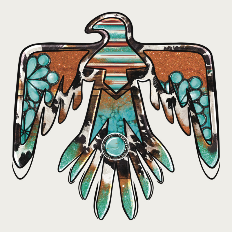 Thunderbird With Gemstone Zipper Hoodie by BarkalooDesign | Teevron