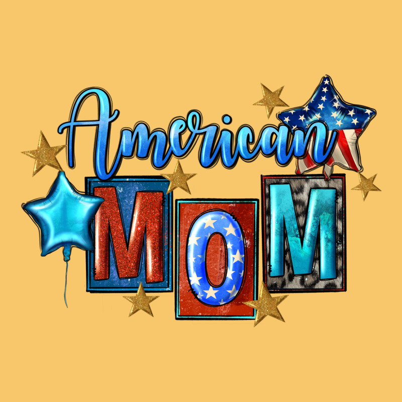 American Mom 4th Of July Vintage Hoodie by FaDigitalArtStudio | Teevron