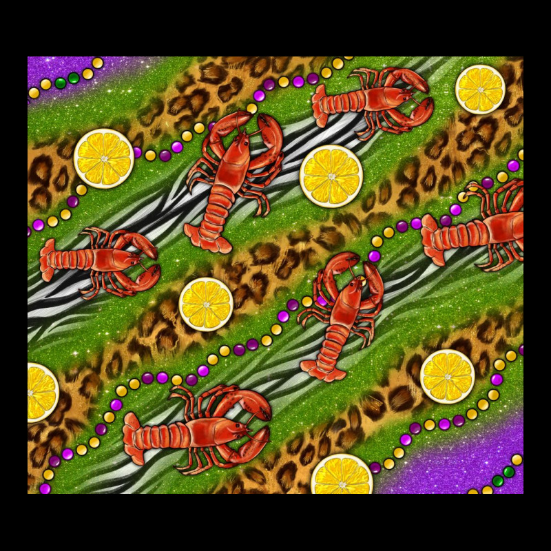 Mardi Gras Crabs And Lemons Tumbler Premium Tee by HowdyJamesFarm | Teevron