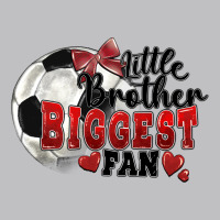Little Brother Biggest Fan Soccer Long Sleeve Tee | Teevron