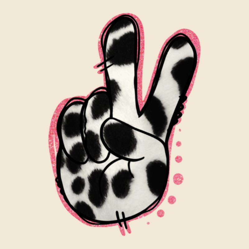 Black White Dalmatian Peace Sign Premium Tee by Jasminsmagicworld | Teevron