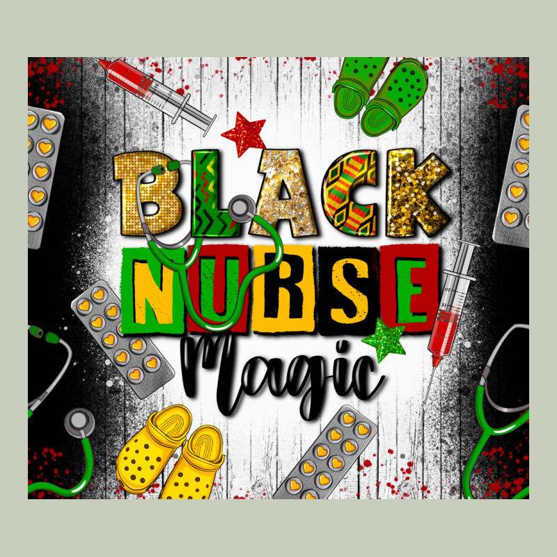 Black Nurse Magic Ladies Tee by CowGirlArtShop | Teevron