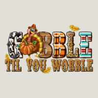 Gobble Til You Wobble With Turkey Heavy Core Tee | Teevron