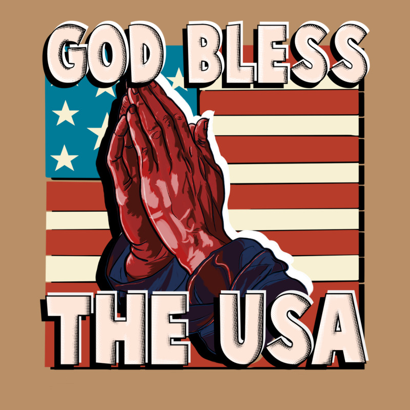 God Bless The Usa Vintage Hoodie by FaDigitalArtStudio | Teevron