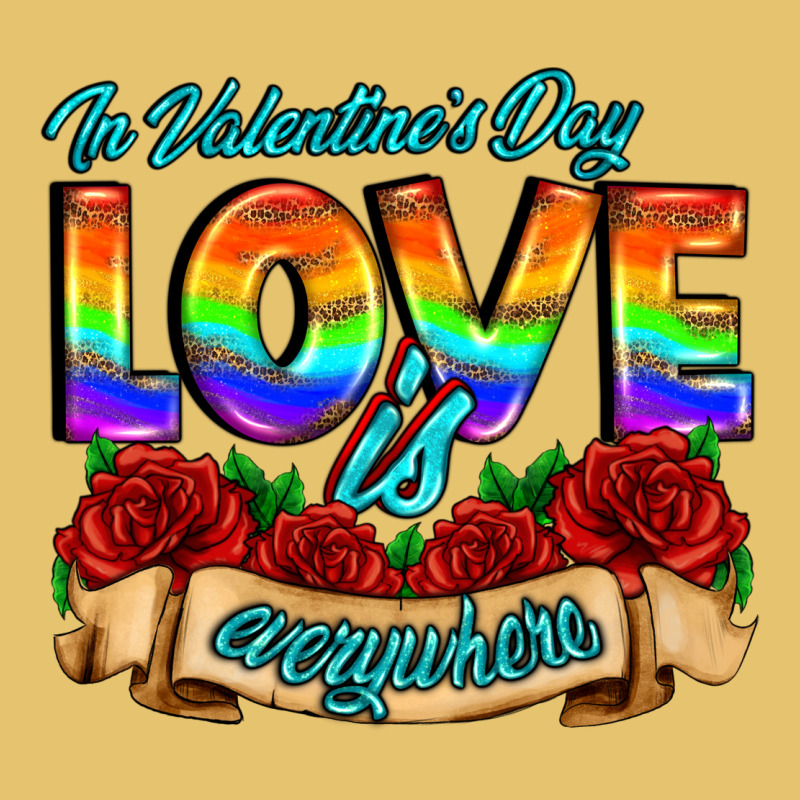In Valentines Day Love Is Everywhere Premium Sweatshirt by AdoDesignShop | Teevron