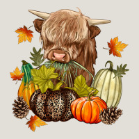Heifer With Pumpkins Heavy Core Tee | Teevron