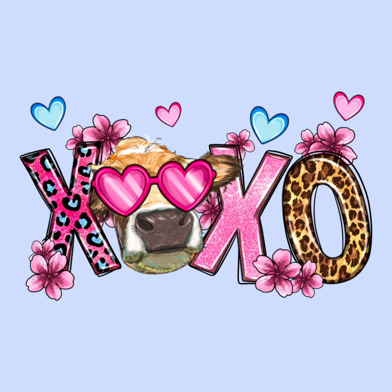 Xoxo Cow Valentine's Day Urban Heavy Tee by OliviaCreatesArt | Teevron