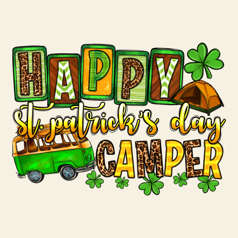 St. Patrick's Happy St. Patrick's Day Camper Vintage Tee by OliviaCreatesArt | Teevron