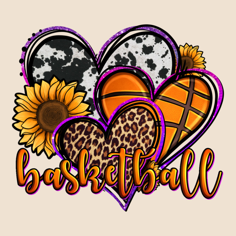 Basketball Hearts Urban Heavy Tee by Jasminsmagicworld | Teevron