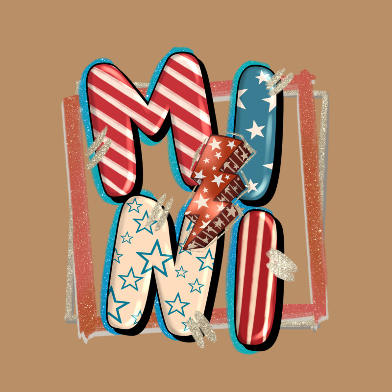 4th Of July Mini With Lightning Bolt Vintage Hoodie by FaDigitalArtStudio | Teevron