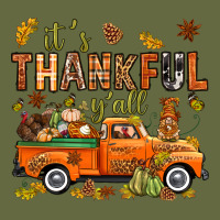 It's Thankful Y'all With Truck Bbs Long Sleeve Tee | Teevron