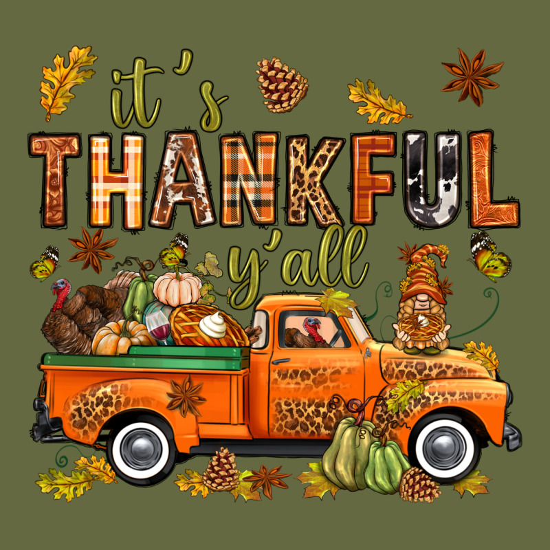 It's Thankful Y'all With Truck Bbs Long Sleeve Tee by BundleAndBundleShop | Teevron