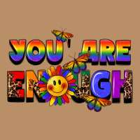 You Are Enough Vintage Hoodie | Teevron
