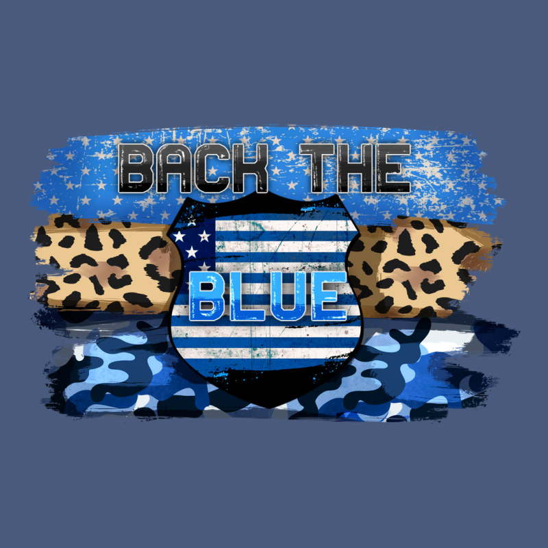 Back The Blue Vintage Hoodie by FaDigitalArtStudio | Teevron