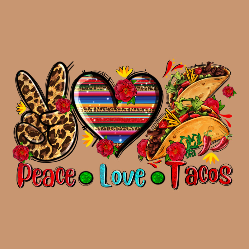 Peace Love Tacos Heavyweight Hoodie by AdoDesignShop | Teevron
