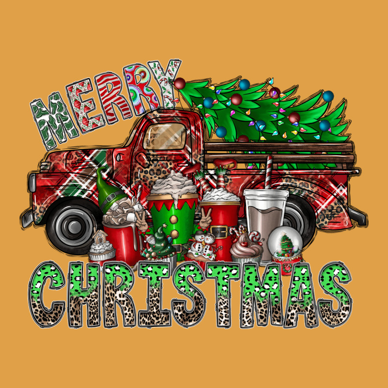 Merry Christmas  Truck Premium Hoodie by CowhideDigitalArt | Teevron