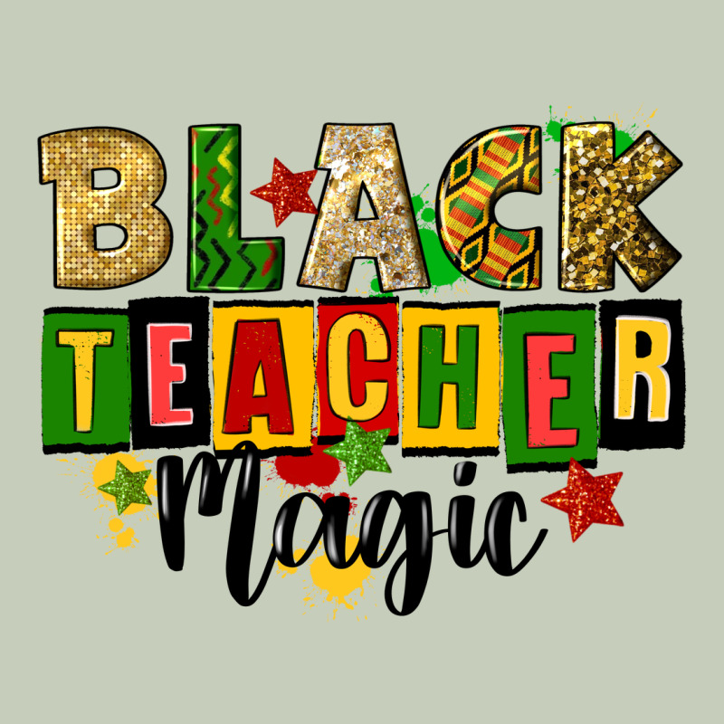 Black Teacher Magic Juneteenth Ladies Tee by CowGirlArtShop | Teevron