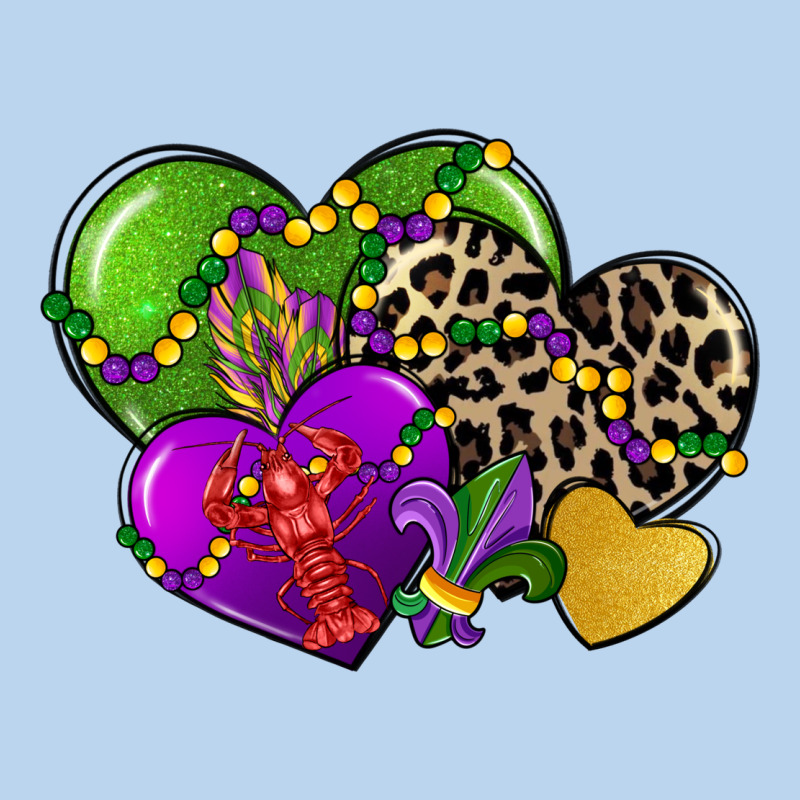 Mardi Gras Hearts Cg (1) Classic Tee by CowGirlArtShop | Teevron