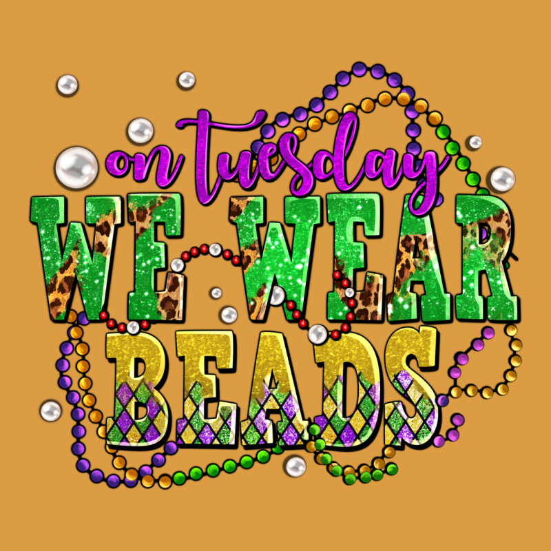 On Tuesday We Wear Beads Olivia Urban Heavy Tee by OliviaCreatesArt | Teevron
