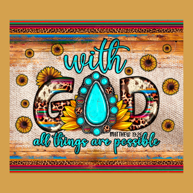 With God All Things Are Possible Matthew 19 26 Urban Hoodie by JahusDesignShop | Teevron