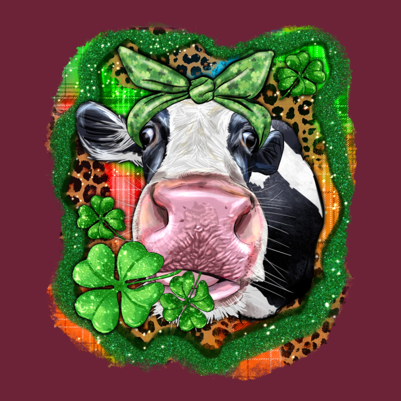 St. Patrick's Day Cow Long Sleeve Tee by FaDigitalArtStudio | Teevron