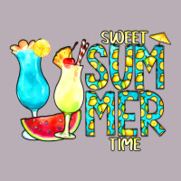 Sweet Summer Time Turquoise Yellow Vintage Tee | Teevron