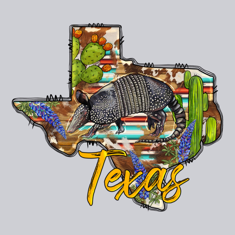 Texas Map Armadillo Heavyweight Sweatshirt by BarkalooDesign | Teevron
