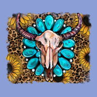 Leopard Sunflowers And Gemstone Skull Long Sleeve Tee | Teevron