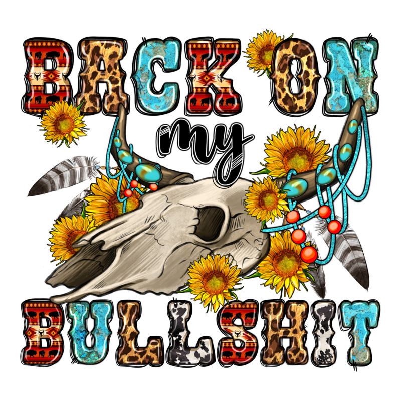 Back On My Bullshit Western Olivia Urban Heavy Tee by OliviaCreatesArt | Teevron
