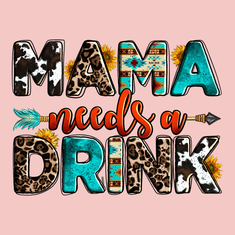 Mama Needs A Drink Urban Heavy Tee by OliviaCreatesArt | Teevron