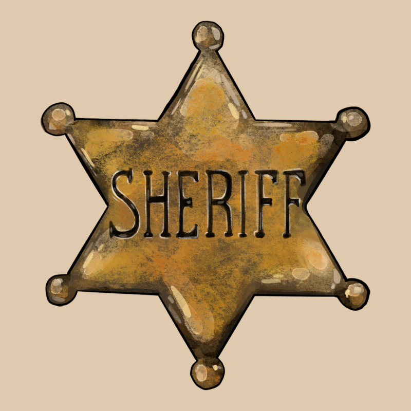 Sheriff Star Heavyweight Sweatshirt by BarkalooDesign | Teevron
