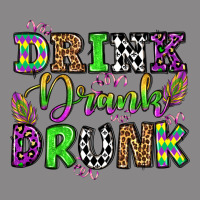 Drink Drank Drunk Mardi Gras Olivia Vintage Tee | Teevron