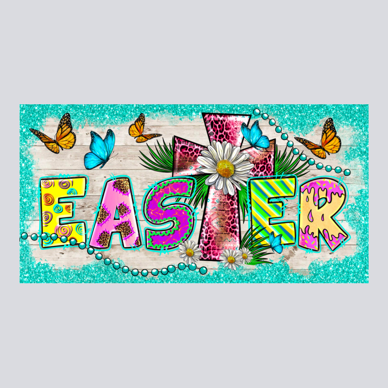 Easter Cross License Plate Template Zipper Hoodie by BarkalooDesign | Teevron