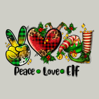 Peace Love  Elf Heavyweight Hoodie | Teevron
