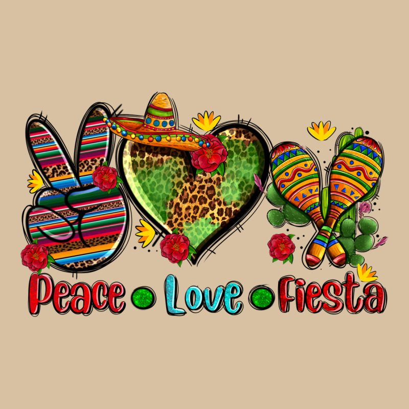 Peace Love Fiesta Ado Heavyweight Hoodie by AdoDesignShop | Teevron