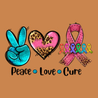 Peace Love  Cure Heavyweight Hoodie | Teevron