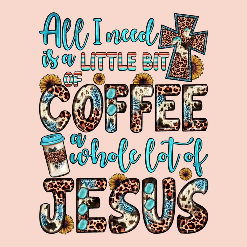 All I Need Is A Little Bit Of Coffee And O Whole Lot Of Jesus Urban Hoodie by JahusDesignShop | Teevron