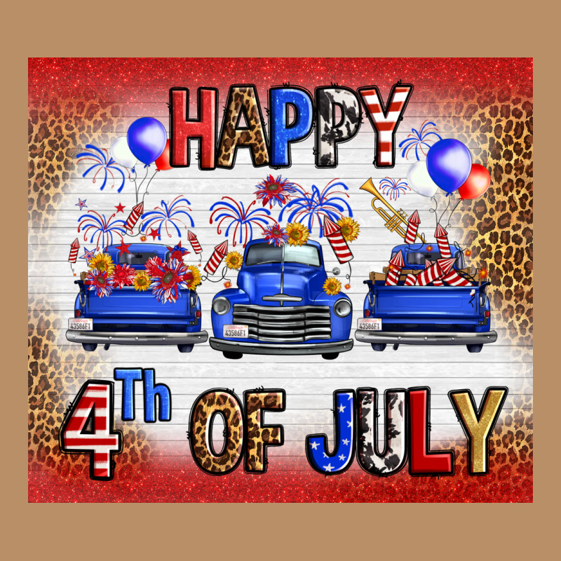 Western Happy Fourth Of July Vintage Hoodie by FaDigitalArtStudio | Teevron