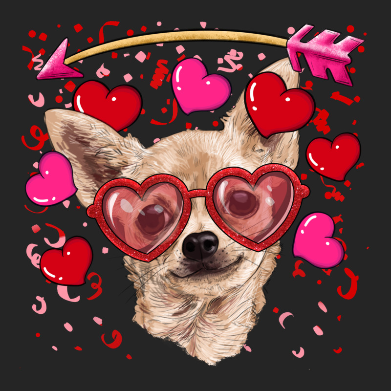 Valentine's Day  Chihuahua Premium Hoodie by RanaPortraitStore | Teevron