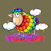 Rainbow Sheep Pride Vintage Hoodie | Teevron