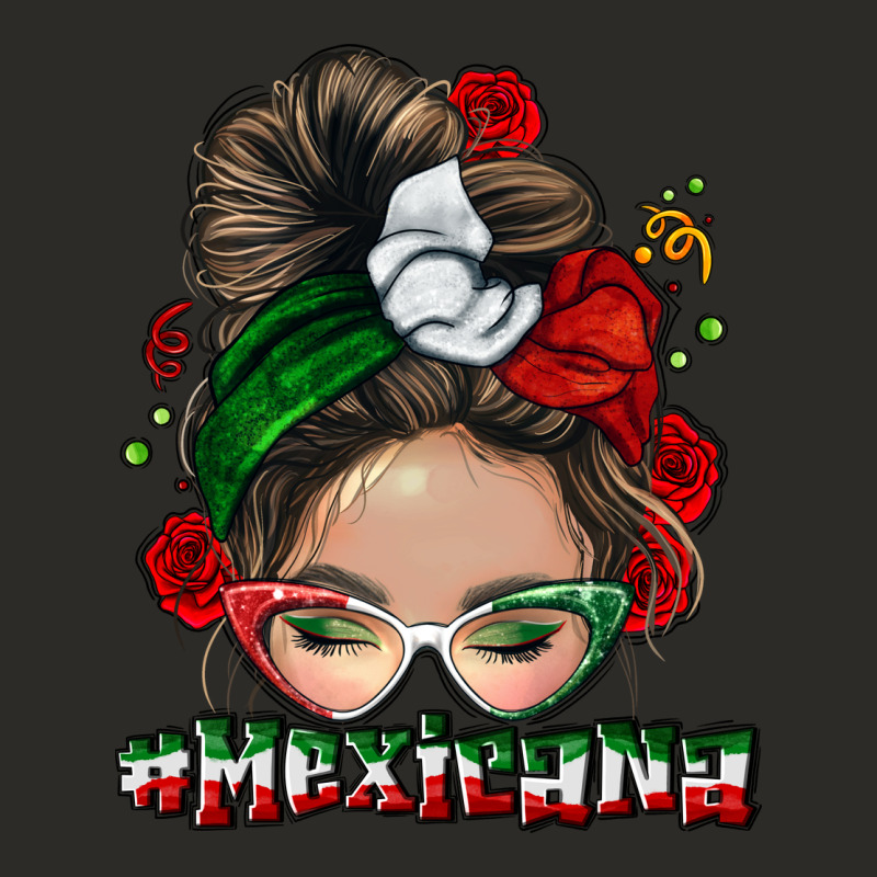 Mexicana Messy Bun Heavy Core Tee by NancyCooperArtShop | Teevron