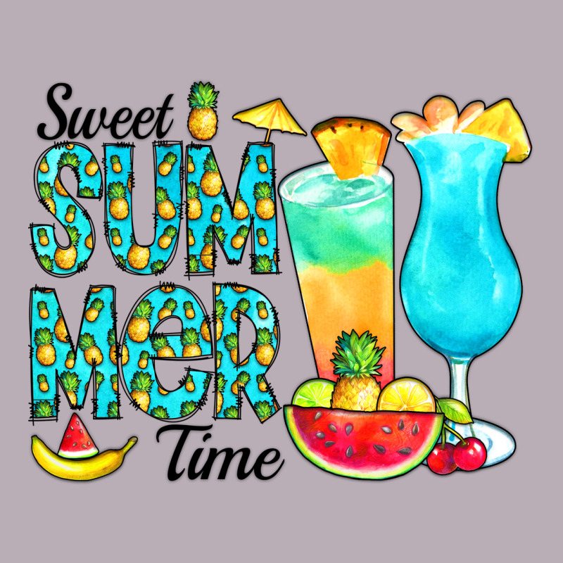 Sweet Summer Time Pineapple Vintage Tee by CowCowDesign | Teevron
