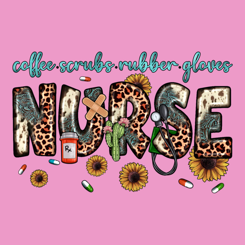 Nurse Coffee Scrubs Rubber Gloves Urban Hoodie by JahusDesignShop | Teevron