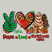 Peace Love Christmas Cakes Heavyweight Hoodie | Teevron